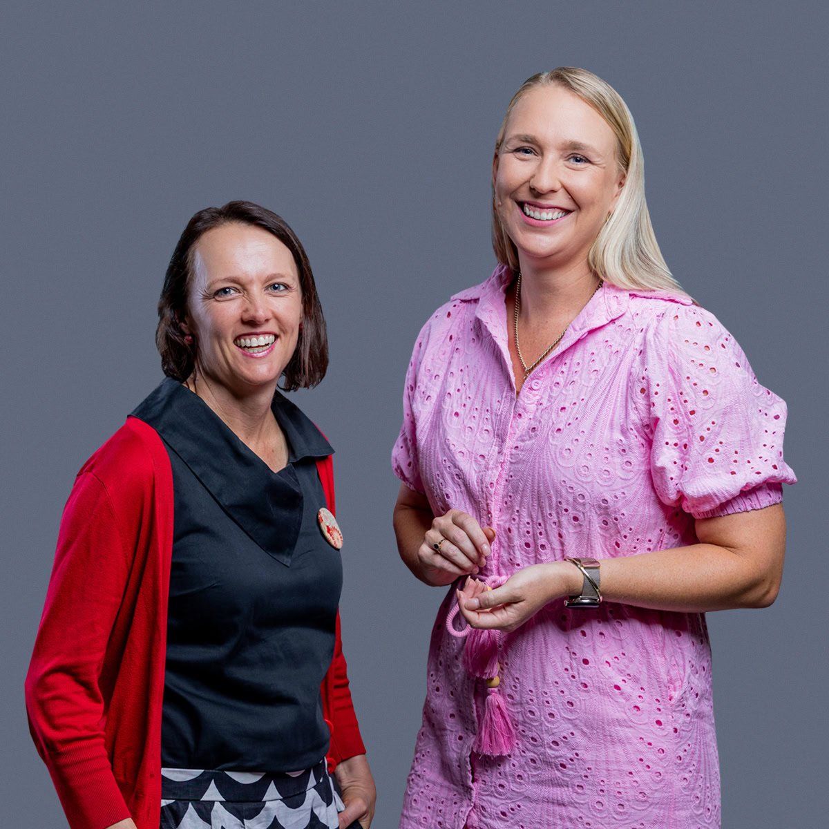 Dr Susan de Jersey and Kassia Beetham