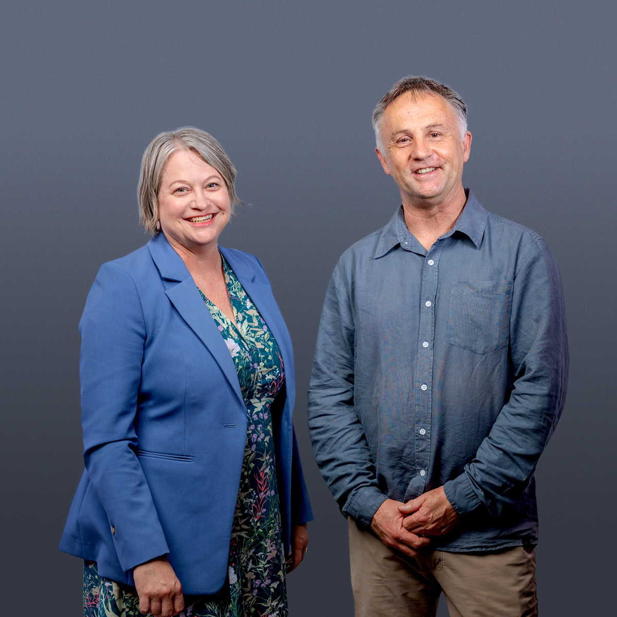 Stephen Moore and Kym Dunston