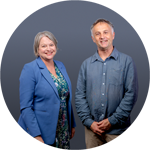 Stephen Moore and Kym Dunston
