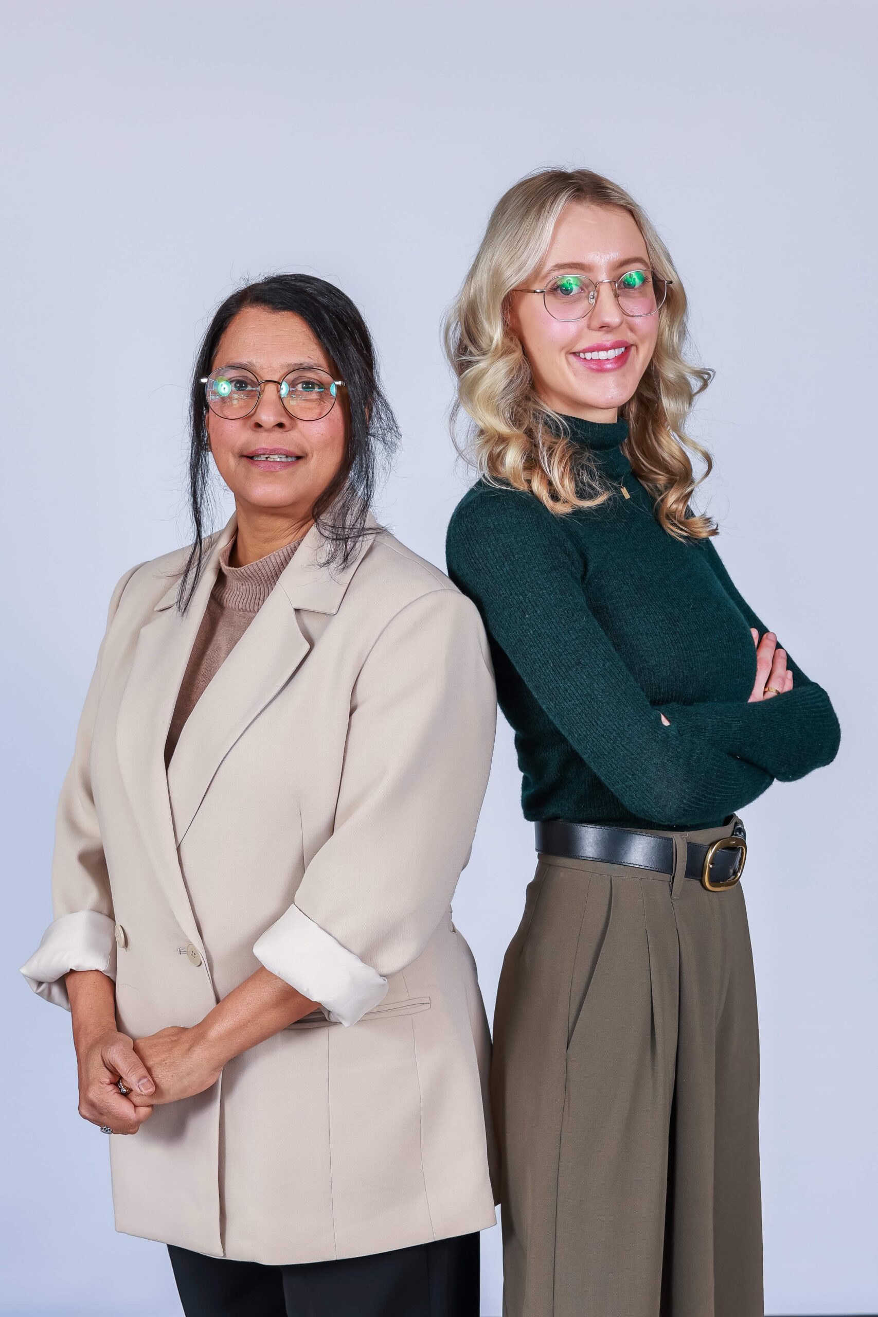 Professor Rebecca Kimble and Elle Blackburn