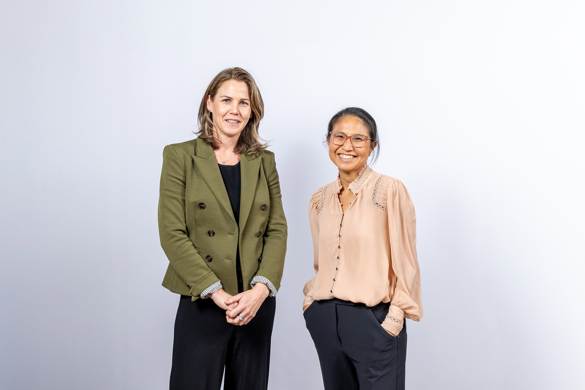 Dr Sally Cohen and Dr Vanessa Siu