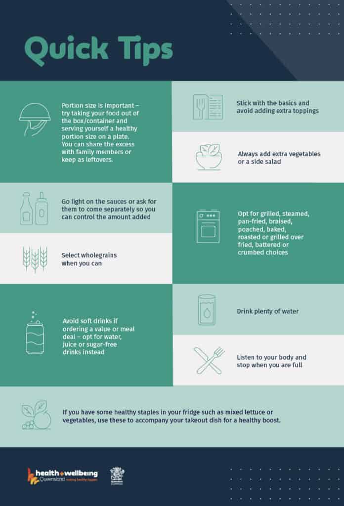 Takeaway tips