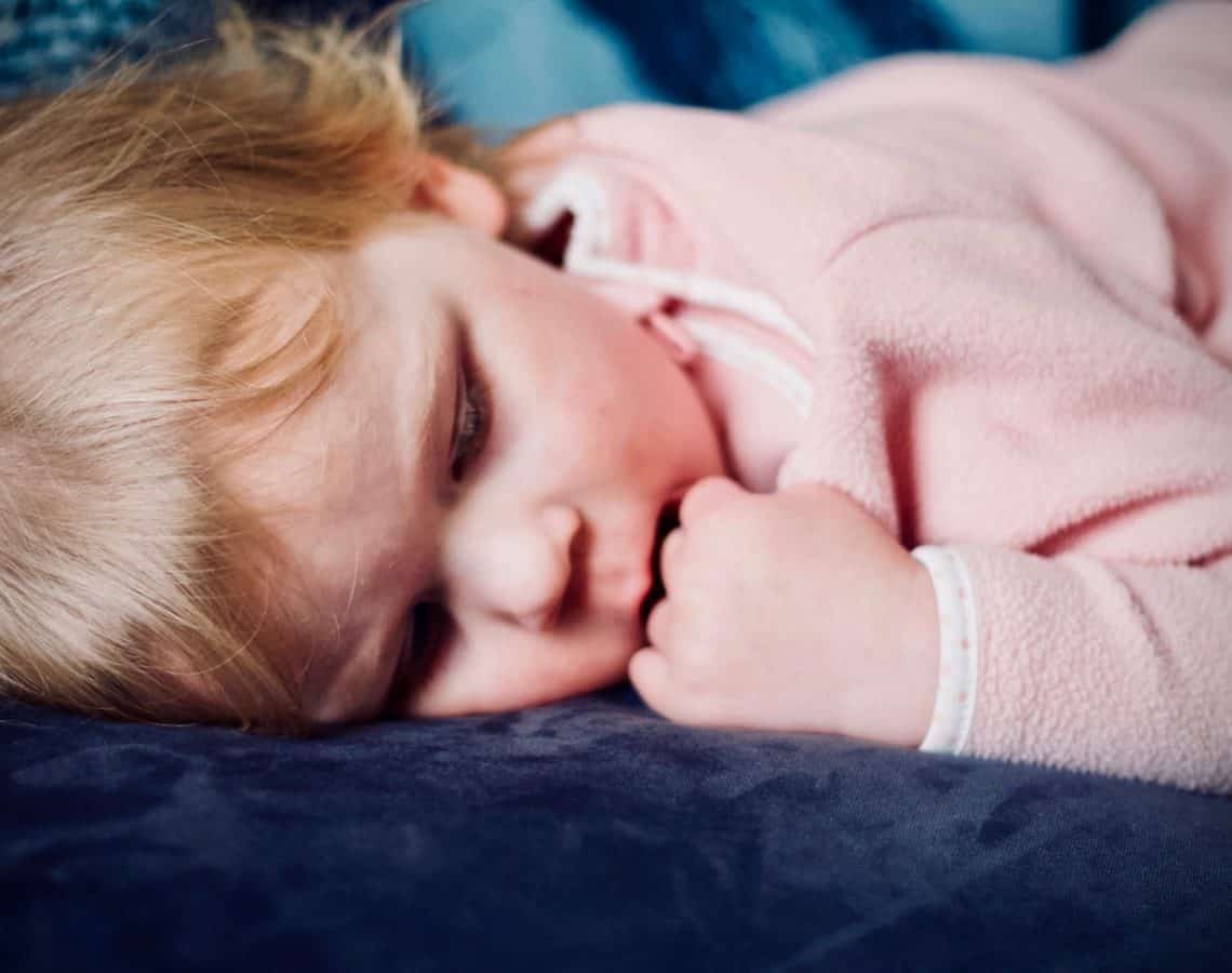 Young child sleeping