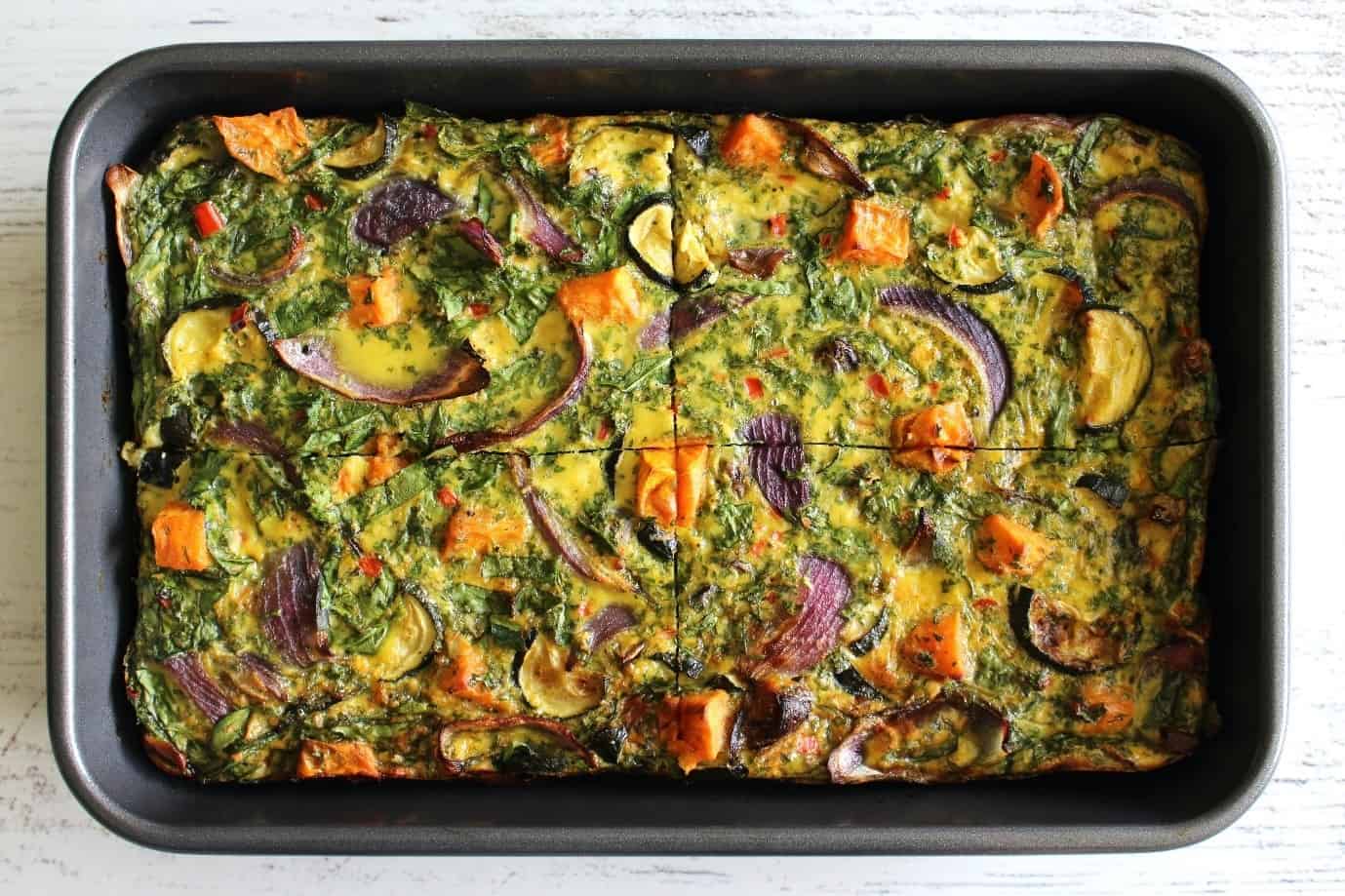 Roasted Vegetable Frittata