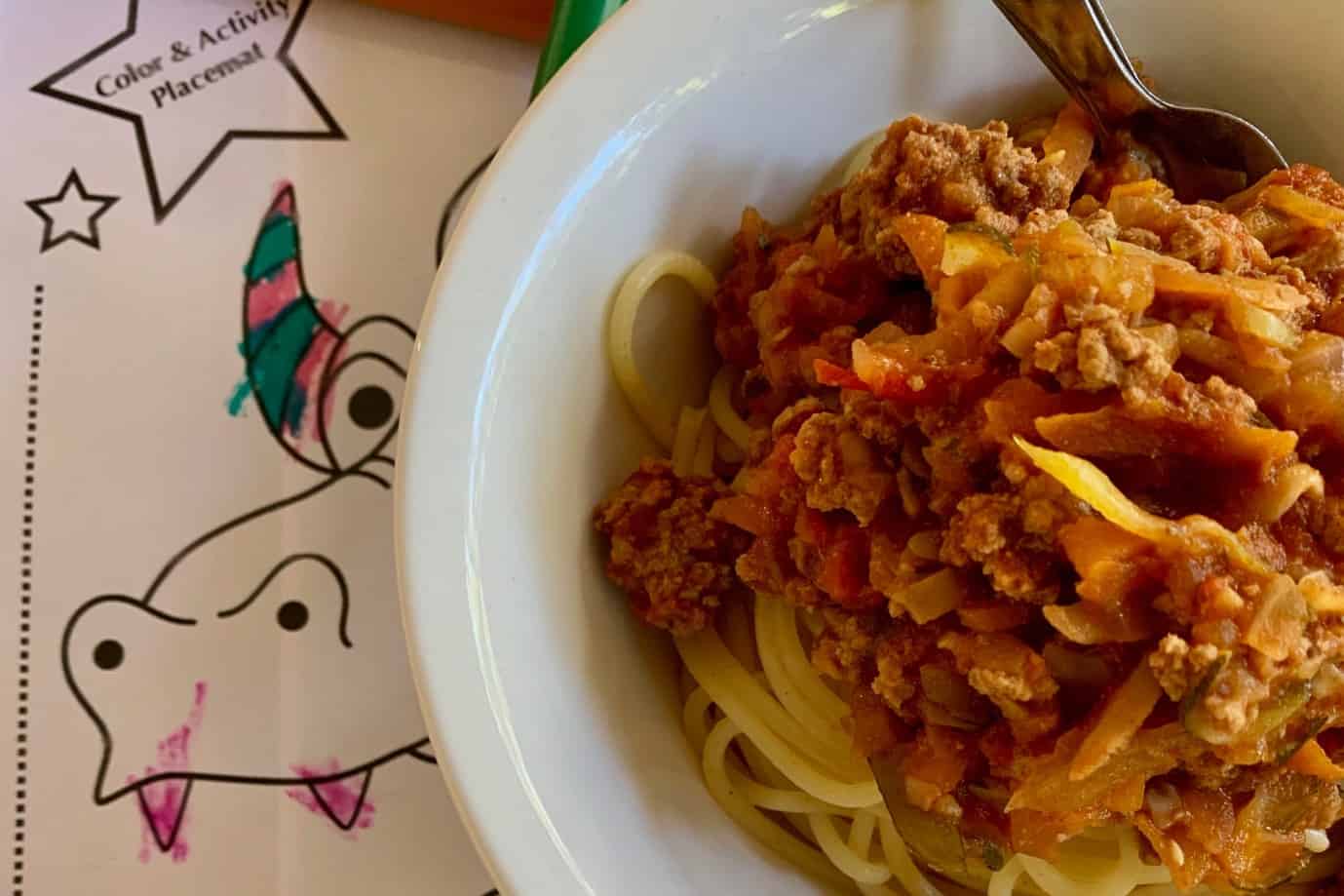 ‘Fully Loaded’ (with veggies) Spaghetti Bolognese