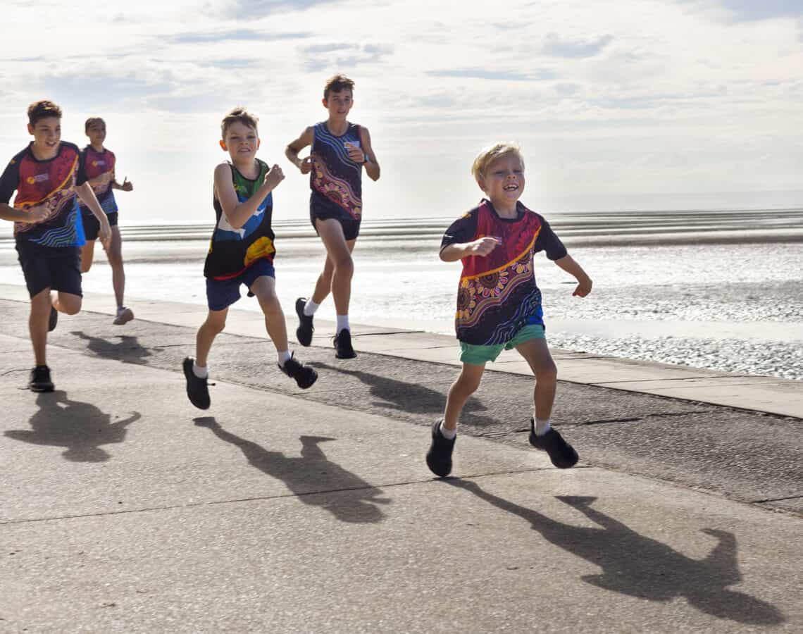 Got a little runner in the making Up their nutrition game to get them to the finish line. Health and Wellbeing Queensland