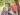 5 mature women gathered outside under a tree