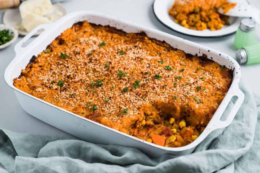 Vegetable shepherd's pie