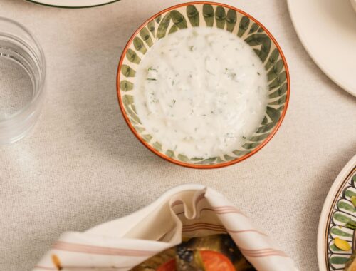 Mint Yoghurt Dip