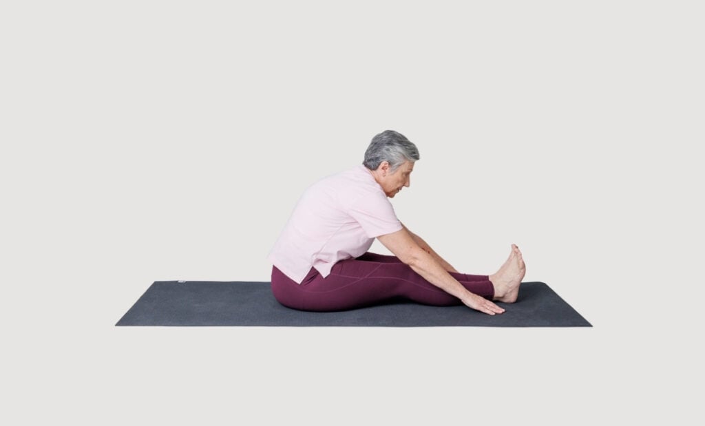 Seated forward fold
