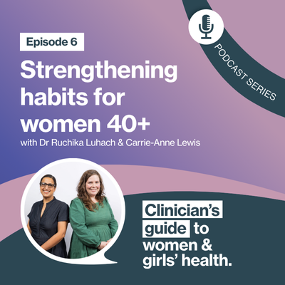 Strengthening habits for women 40+: Mental health and chronic disease