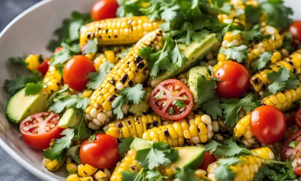 Grilled Corn Salad