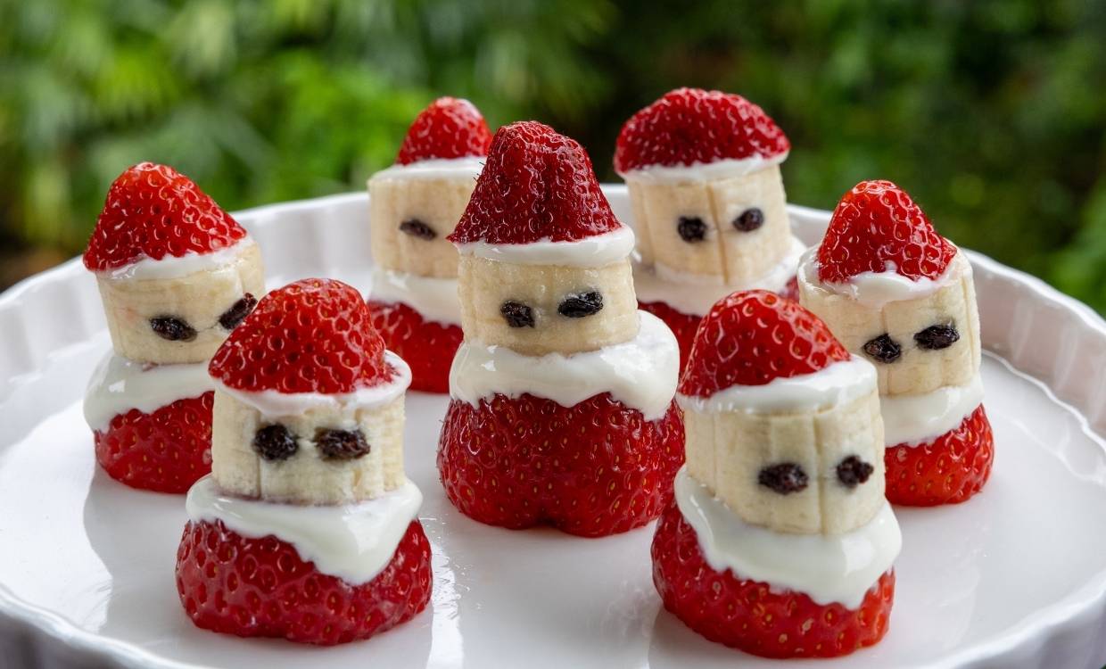 Strawberry Santas