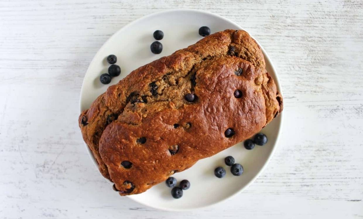 Banana and Blueberry Loaf