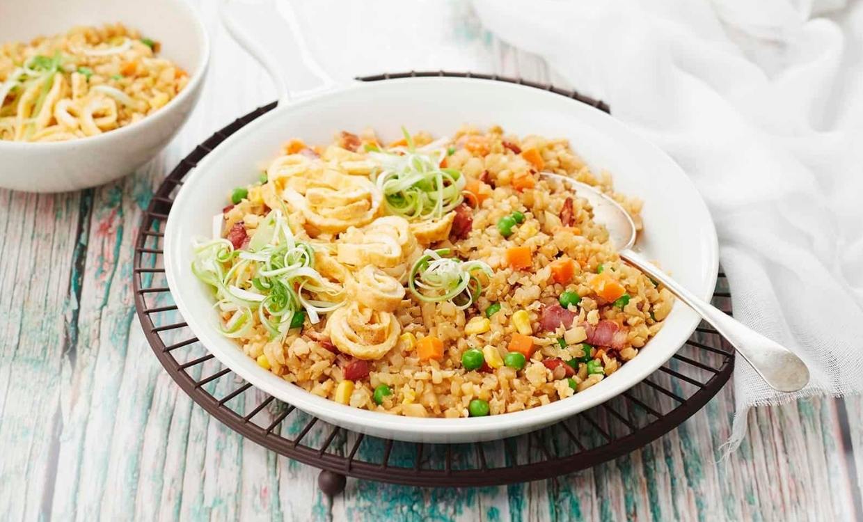 Cauliflower fried rice