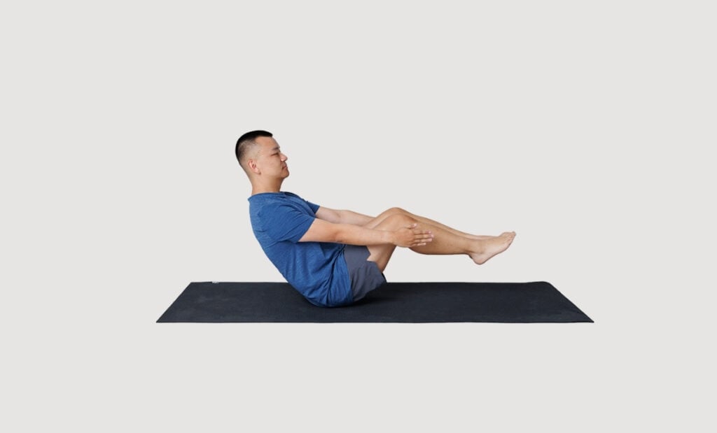 Boat pose